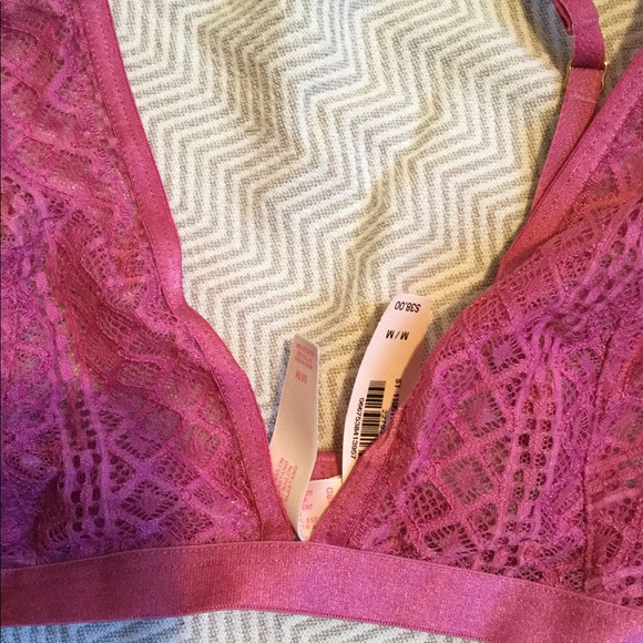 VS Pink Mauve Bralette NWT - Picture 2 of 3